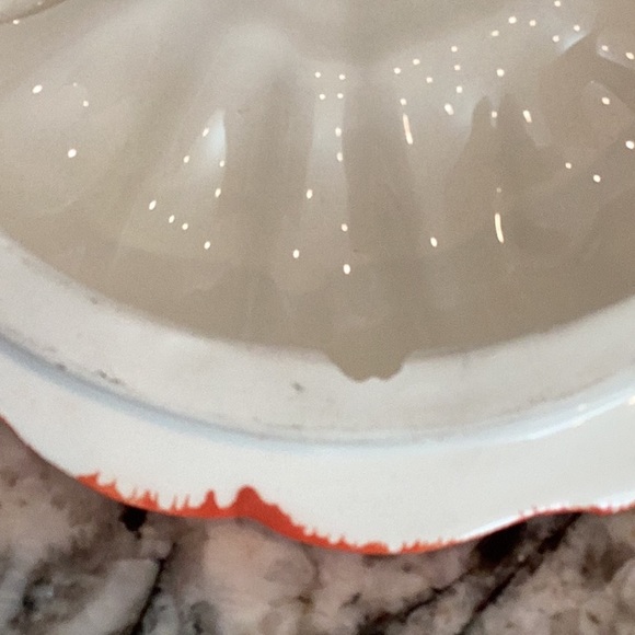 Ceramic Pumpkin Cookie Jar, good condition. - Picture 6 of 8